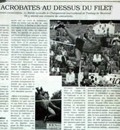 Emmanuel Bouchard in Le Journal des sportifs, June 1997