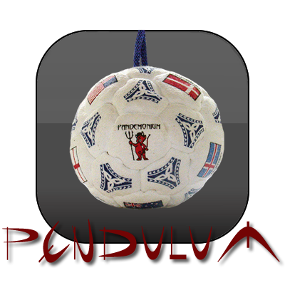 Pendulum Footbag 32 Panels Hacky Sack Mini Soccer Ball Real Footbag