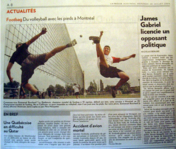 Emmanuel Bouchard in La Presse, July 28, 2004