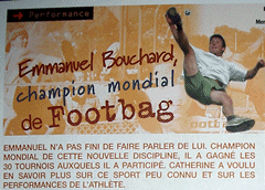 Emmanuel Bouchard in Rayon-X, Spring Issue, 2004